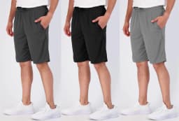 Asudesire 5 Pack Men's Athletic Shorts Mesh - Thumbnail 2