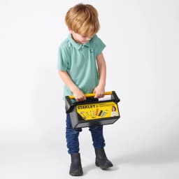 Kids Tool Box 18 Piece Toy Tool Set for Pretend - Thumbnail 4