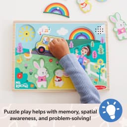Ms. Rachel Melissa and Doug Wooden Song Peg Puzzle - Thumbnail 5