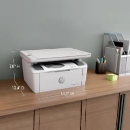 HP Laserjet Mfp M139w Wireless All in One Black - Thumbnail 5