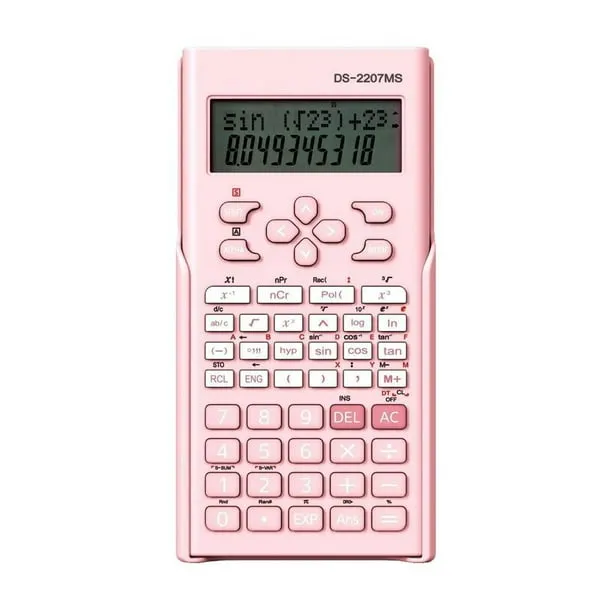 potrochi 2-Line Engineering Scientific Calculator, Scientific Calculator, Cute Desk Accessories, Portable and Cute Schoo