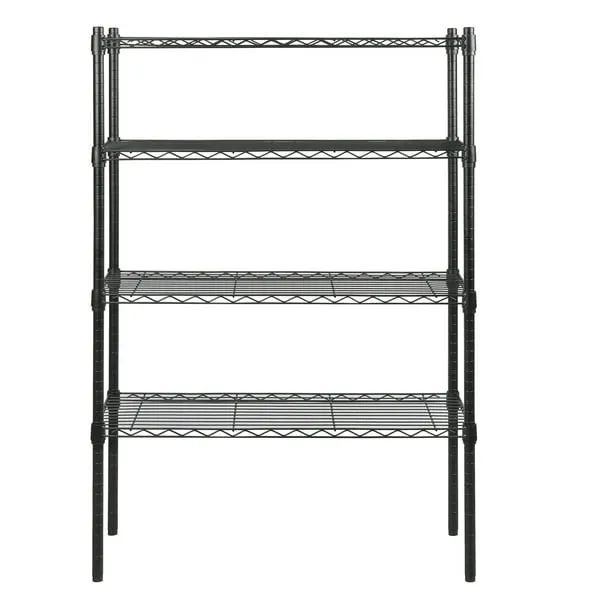 Hyper Tough 4 Tier Wire Shelf Unit 36W X 14D X 54