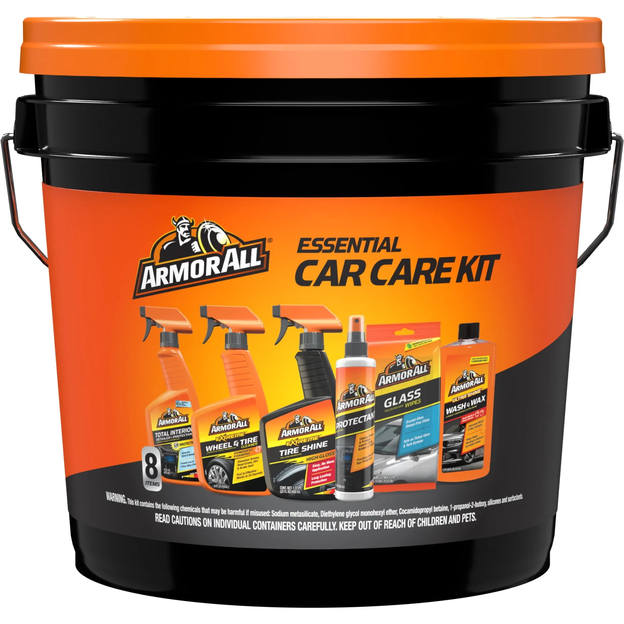 Armor All Car Cleaning Kit 8 Piece Set