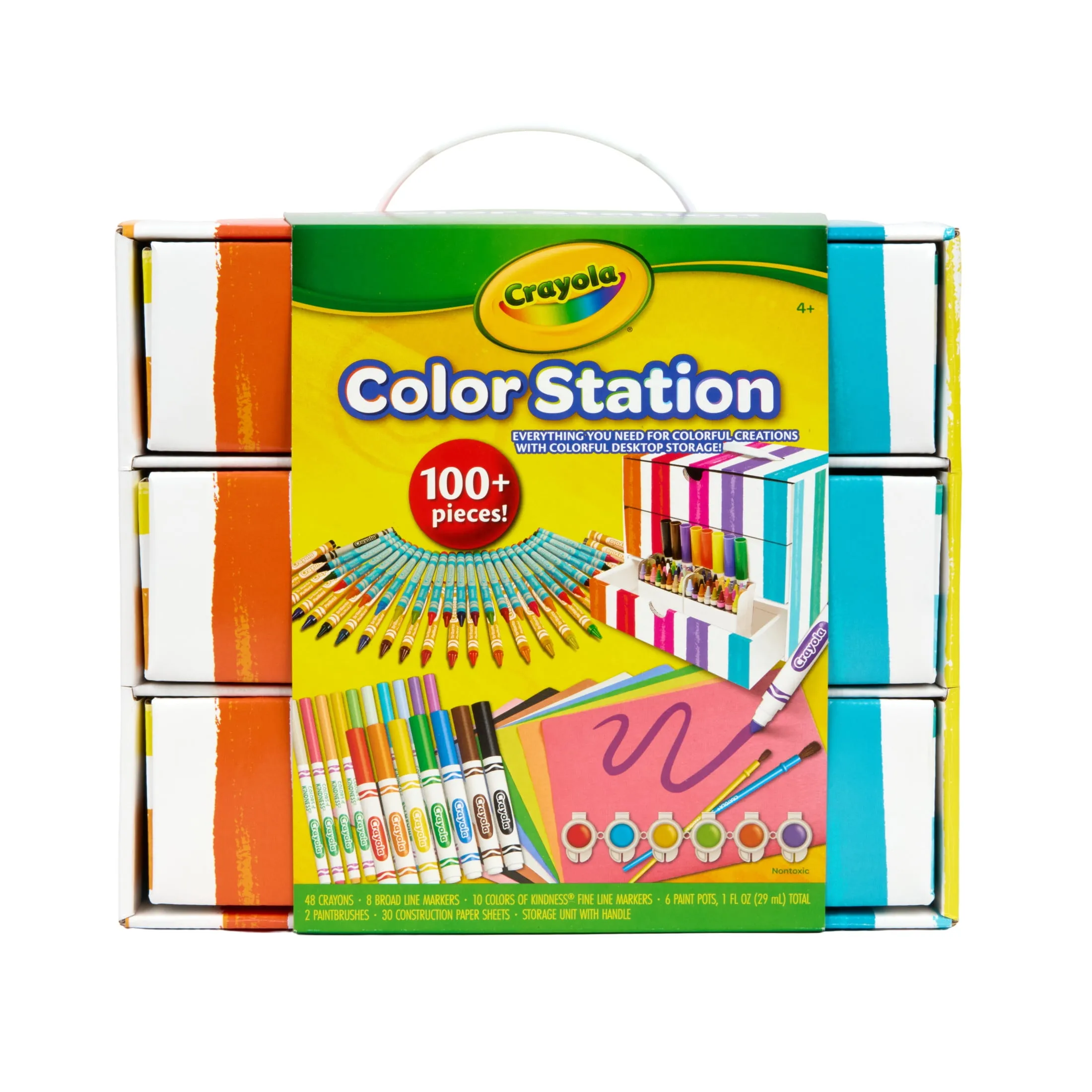 Crayola Color Station, Desktop Art Supplies Organization, Room Decor, Arts and Crafts, Classroom Supplies, Gift for Kids