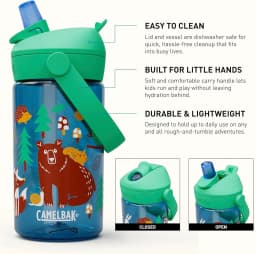 Camelbak Thrive Flip Straw Kids 14OZ Bottle - Thumbnail 6