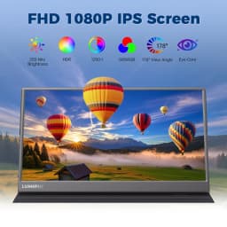 156 Inch Portable Monitor 1080P Fhd Ips Gaming - Thumbnail 5