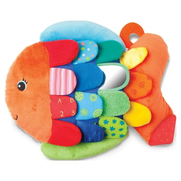 Melissa & Doug Flip Fish Soft Baby Toy Sensory