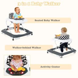 Infans Foldable Baby Walker 3 in 1 Toddler Walker - Thumbnail 7