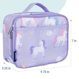 Wildkin Kids Insulated Lunch Box for Boy and Girls - Thumbnail 4