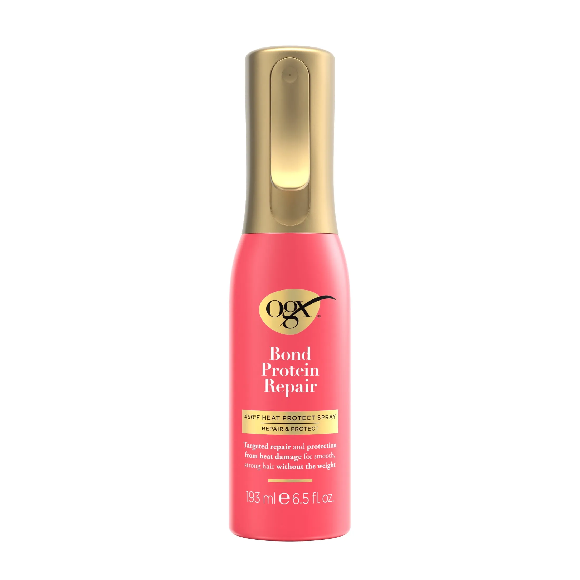 OGX Bond Protein Repair 450F Hair Heat Protect Spray, 6.5 fl. oz