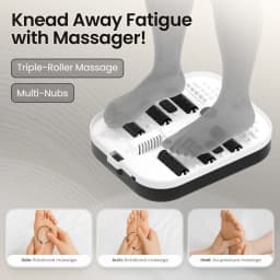 Maxkare Collapsible Foot Spa with Massager and - Thumbnail 7
