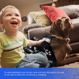 Livhil 5 Pack Large Fleece Dog Blanket 38X 27 Inch - Thumbnail 2