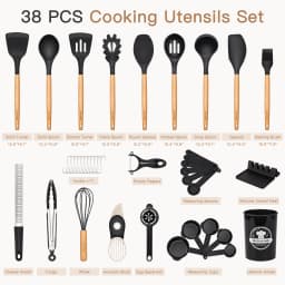 Astercook Silicone Cooking Utensils Set 38 Pcs - Thumbnail 9