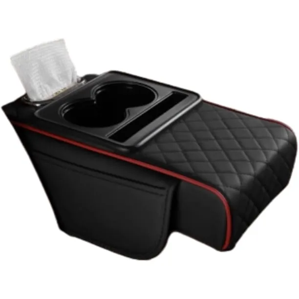 Multifunctional Pu Leather Car Armrest Box Mat 5