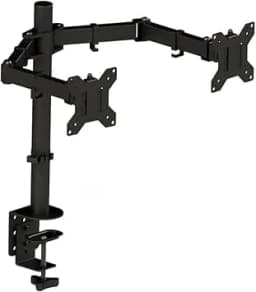 Optilite Dual Monitor Arm Adjustable Desk Mount - Thumbnail 1
