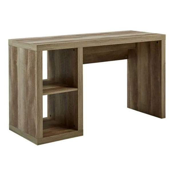 Better Homes & Gardens Cube Storage Office Desk, Weathered