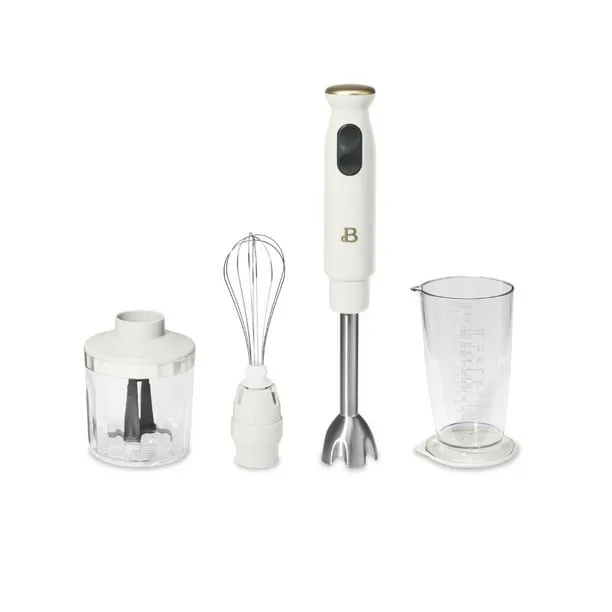 Beautiful 2 Speed Immersion Blender with Chopper