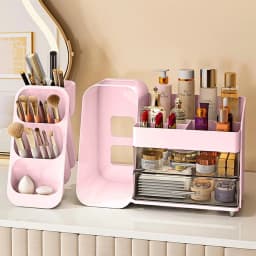 Baodeli Makeup Organizer with Brush Holder for - Thumbnail 8