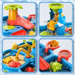 Dinosaur Planet Sand Water Table for Toddlers 4 in - Thumbnail 7