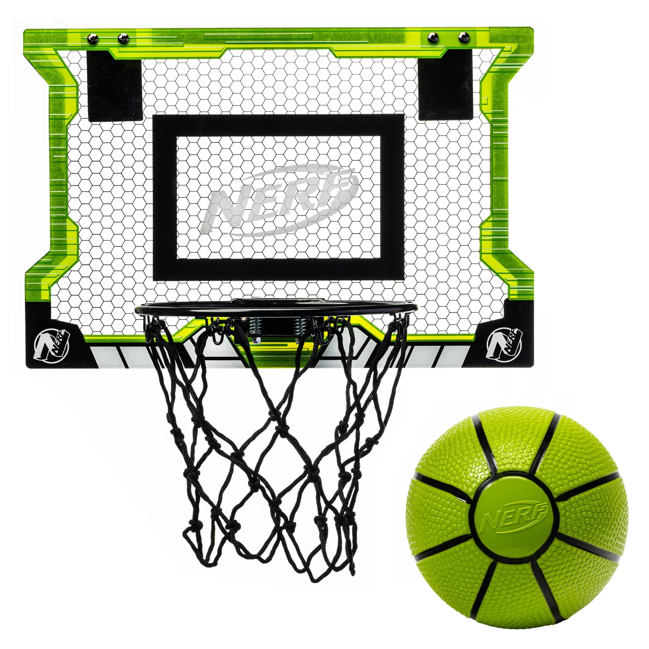 Nerf Pro Hoop Basketball Set Includes Mini Nerf