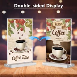 Maxgear 4X6 Acrylic Sign Holder 12 Pack Clear - Thumbnail 5
