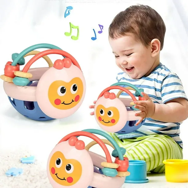 Koyptl Soft Baby Toy Rattles Toysoothing Toy for