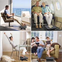 Adjustable Under Desk Footrestergonomic Foot Stool - Thumbnail 10