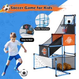 Vrogtik Electronic Basketball Set Arcade Hoop - Thumbnail 2