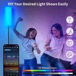 Frideko Home 2 Pack 67 Floor Lamp with Smart Rgb - Thumbnail 3