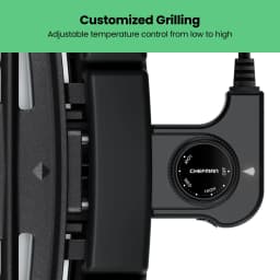 Chefman 6 Serving Electric Indoor Grill W - Thumbnail 5