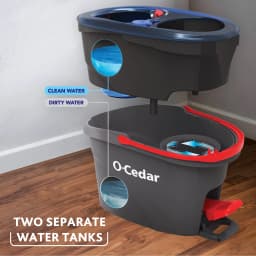 O Cedar Rinseclean Spin Mop and Bucket System - Thumbnail 3
