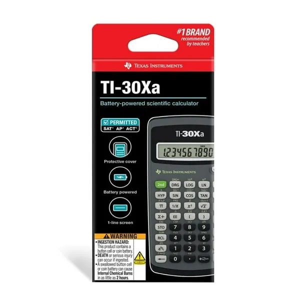 Texas Instruments Ti 30XA Scientific Calculator