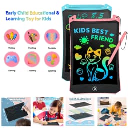 2 Pack LCD Writing Tablet 85 Inch Reusable Drawing - Thumbnail 2