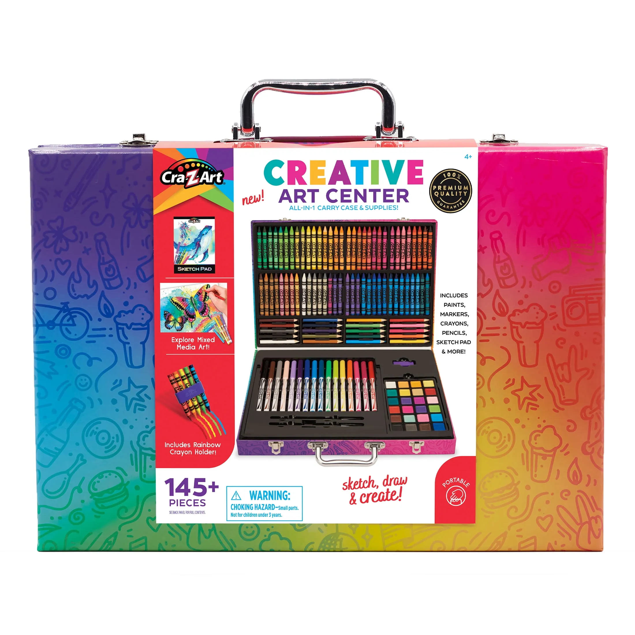 Cra Z Art Creative Art Center Case Drawing Set