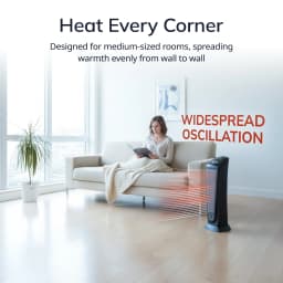Lasko 23 1500W Oscillating Ceramic Tower Space - Thumbnail 3