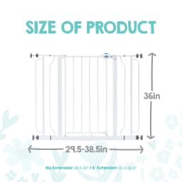 Regalo Easy Step Extra Tall Walk Through Baby Gate - Thumbnail 3