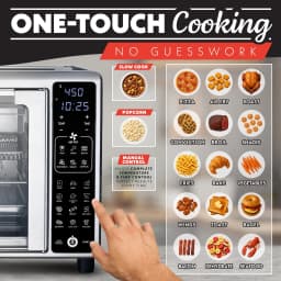 Gourmia French Door 6 Slice Digital Toaster Oven - Thumbnail 4