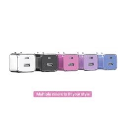 Onn 32W Dual Port USB C and USB a Wall Charger - Thumbnail 6