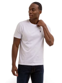Us Polo Assn Men's Basic Short Sleeve Crew T Shirt - Thumbnail 1