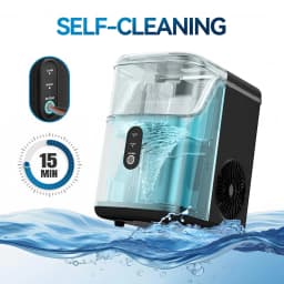 Qunler Nugget Ice Maker Countertops 33LBS Per Day - Thumbnail 7
