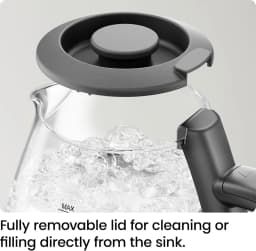 Chefman 1L Electric Glass Kettle W LED Indicator - Thumbnail 8