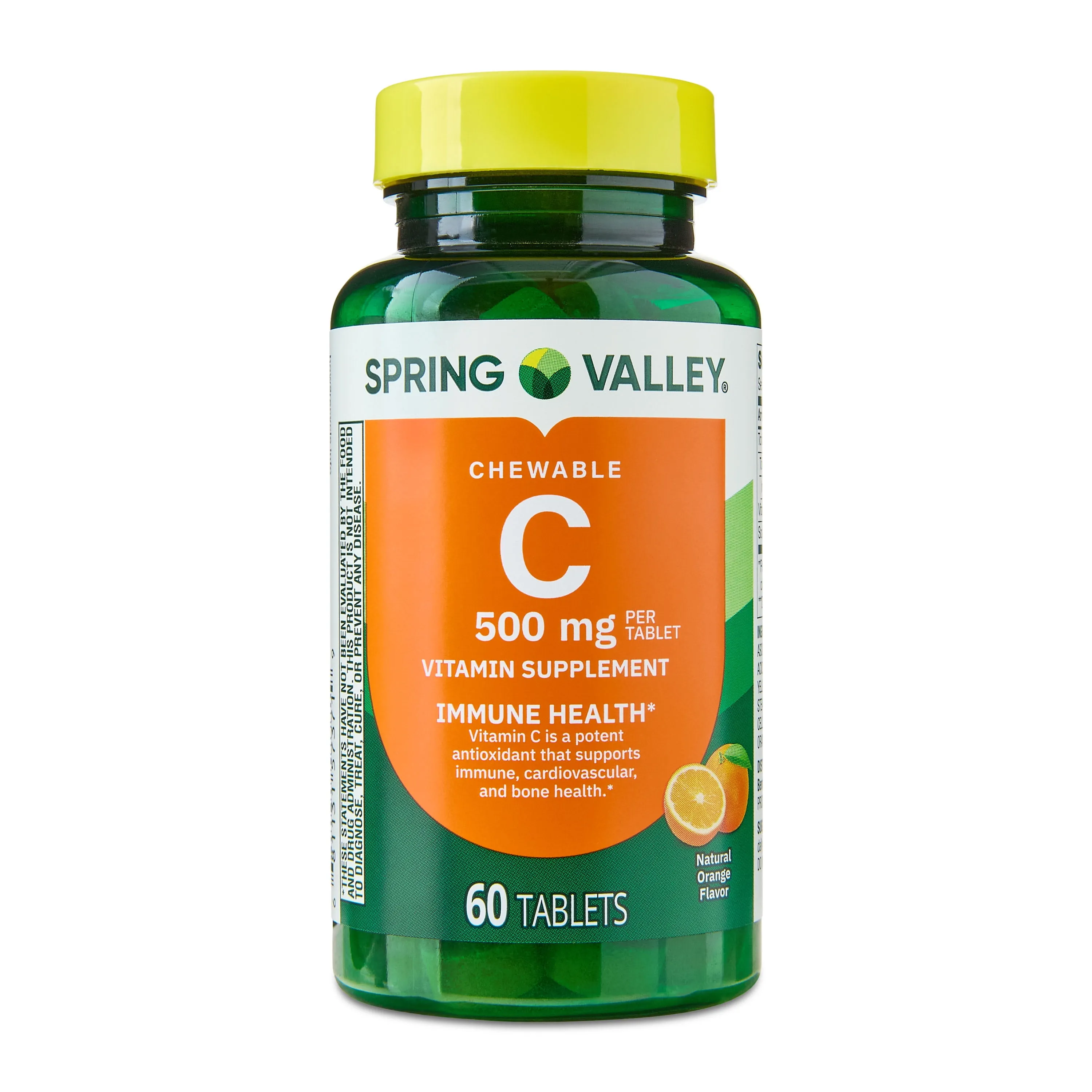 Spring Valley Vitamin C Dietary Supplement Orange