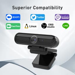 Vizolink 2K1080P Webcam with 2 Microphones for Pc - Thumbnail 11