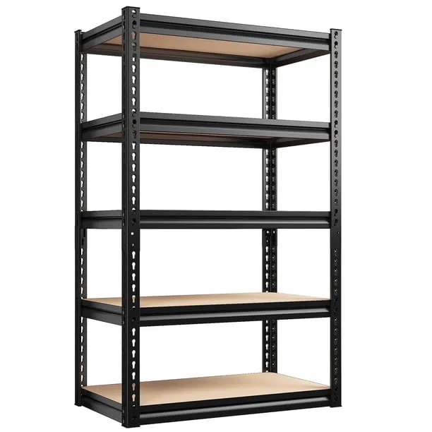 Reibii Storage Shelves Unit 5 Tier Adjustable