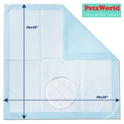 Gigantic Dog Training Pads 36 in X 36 in 150 Count - Thumbnail 2