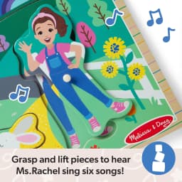 Ms. Rachel Melissa and Doug Wooden Song Peg Puzzle - Thumbnail 7