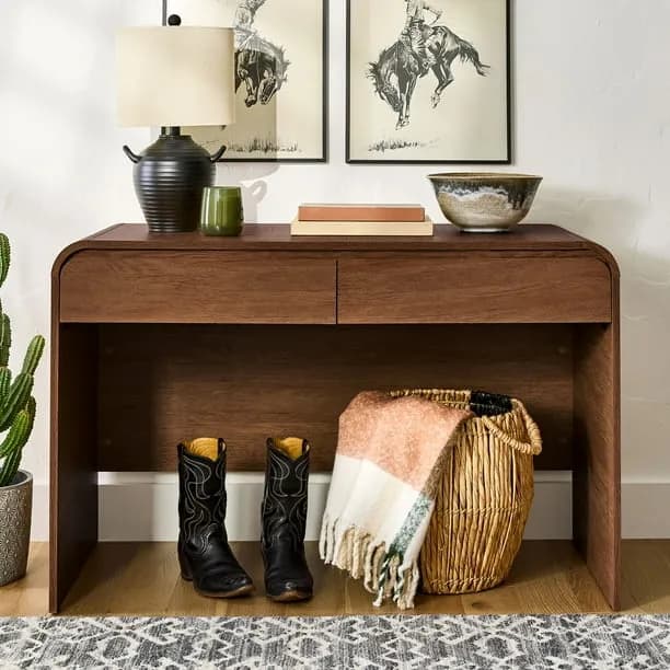 Better Homes and Gardens Juliet Curved Desk with