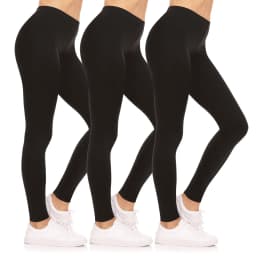 Sweet Hearts 3 Pack Leggings for Women Elastic - Thumbnail 1
