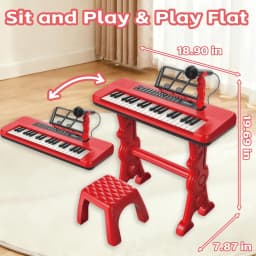 Linxuxie Keyboard Piano Toys for Kids 37 Keys - Thumbnail 3