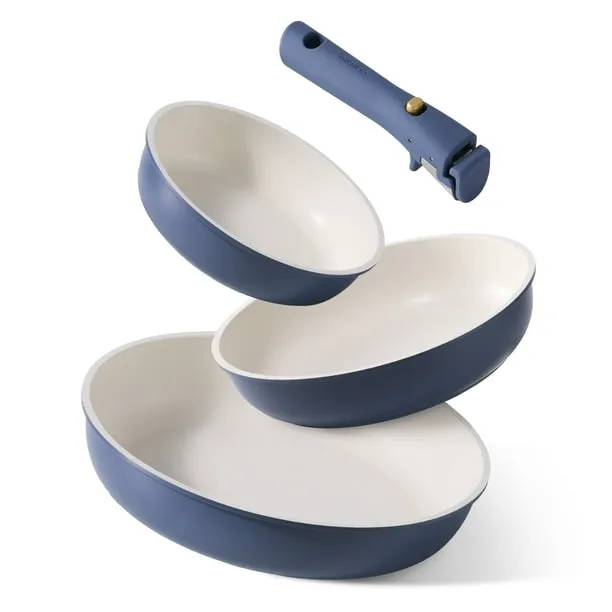 Carote 4 Pcs Nonstick Cookware Sets Pots and Pans
